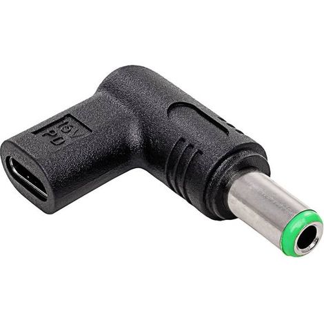 Adattatore USB-C / 6,3x3,0 mm per laptop Toshiba AK-ND-C18 con Power Delivery 100W