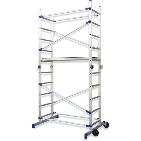 Echafaudage domestique pliable FACPN - Hauteur de travail maximale de 3.78m