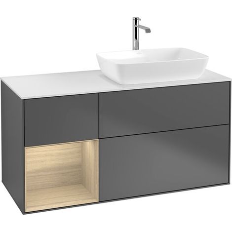 Villeroy & Boch G801PCGK Meuble sous-lavabo Finion G80 (1/2)