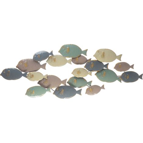 Wall Decor Fish FERMIUM Metal 47 cm Multicolour (1/5)