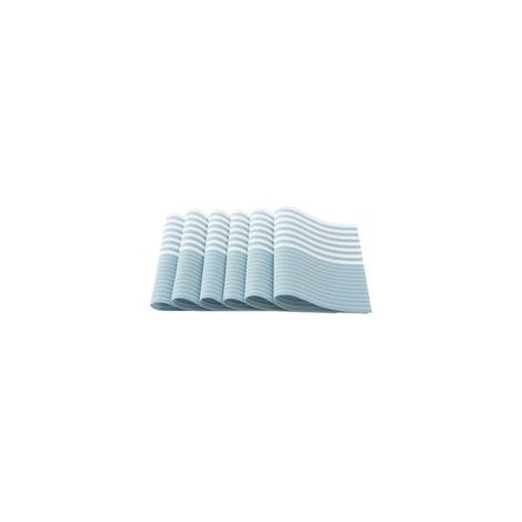 Sets de table lavables, dessous de verre imperméables en PVC pour la maison et l'hôtel (1/5)