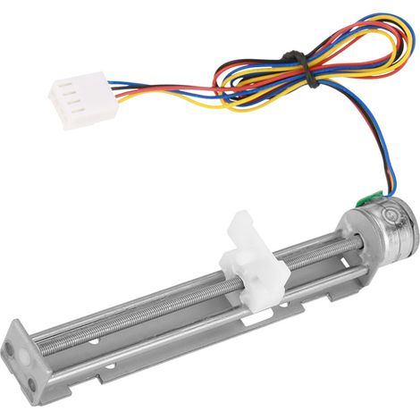 12-V-Gleichstrom-Schrittmotor mit Linearspindel-Schlitten für DIY-Lasergravurmaschinen (1/5)
