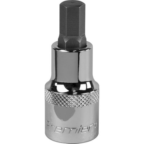 Sealey SBH021 Premier Hex Socket Bit 1/2"Sq Drive 9mm