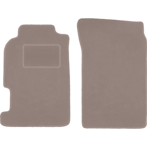 Tapis avant beiges pour : Honda CRX DelSol coupé, cabrio (1992-1997)