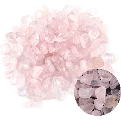 Pierres d'aquarium en cristal naturel démagnétisant, cristaux concassés, tourmaline, fluorite blanche, rose et jaune, améthyste, pierres brutes en cristal jaune à cinq couleurs (1/4)