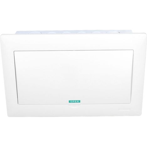 Coffret électrique encastrable mural 15 modules avec rail DIN pour disjoncteurs (1/5)