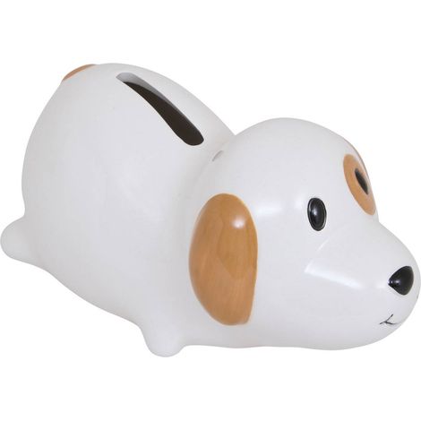 Hucha Scott blanca 15x7cm - Atmosphera créateur d'intérieur