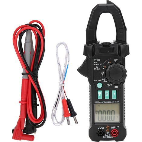 Hochpräzises digitales Multimeter FY219 zur Messung von Spannung, Strom und Temperatur (1/5)
