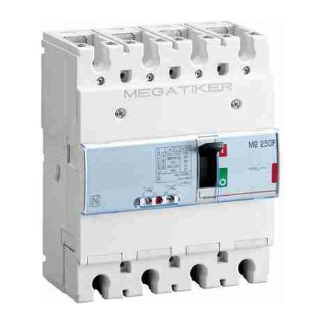 BTIT724F250 Interruttore scatolato MEGATIKER M2 250F magnetotermico 3P+N/2 - In= 250A - Icu 36kA