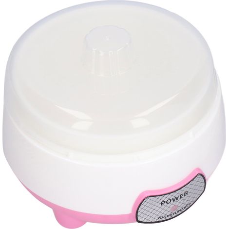 Mini-Joghurtmaschine mit automatischer Funktion für selbstgemachten Joghurt, Natto-Maschine, rosa, 220 V, europäischer Standard (1/5)