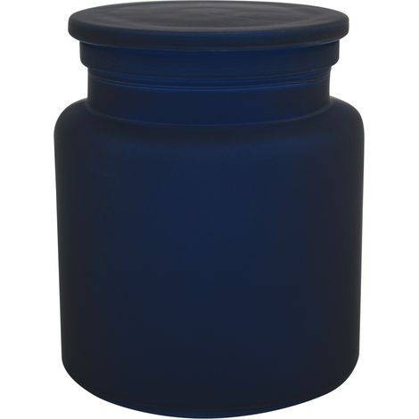 Caja de algodón YOKO Vidrio Azul Oscuro Spirella (1/3)
