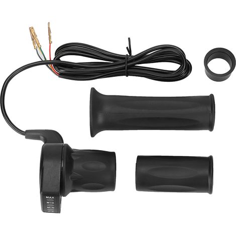 Poignée de gaz demi-tour 36V en ABS avec témoin de batterie pour vélo électrique pliant mini et trottinette électrique pliable (1/5)