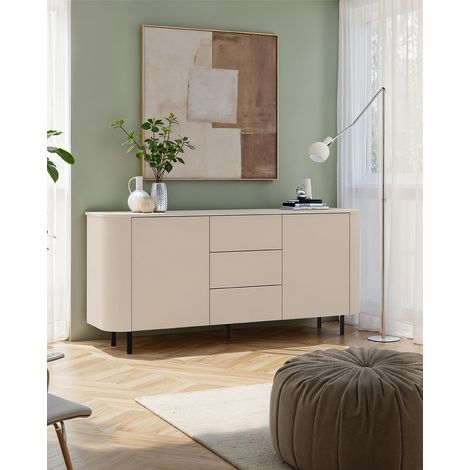 Buffet/bahut moderne 180 cm coloris cachemire Horizo (1/5)