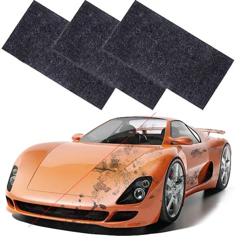 Lot de 4 chiffons de réparation de rayures pour voiture, pour toutes les couleurs, faciles à utiliser (1/5)