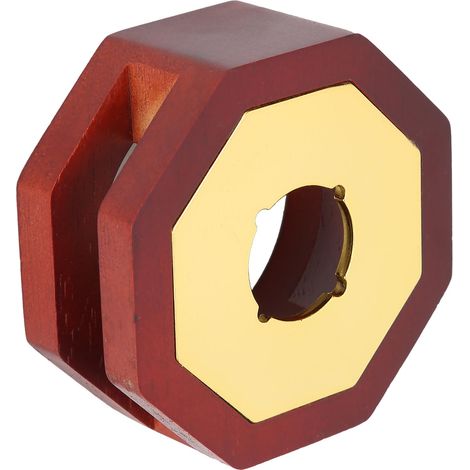 Bâtonnets de cire octogonaux style rétro pour poêle, chauffe-cire, outil pour la fabrication de cire, rouge foncé (1/5)