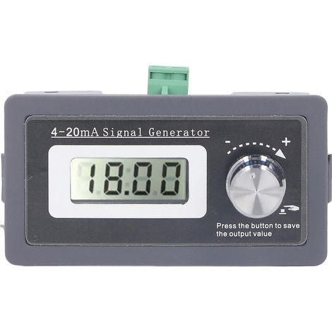 Générateur de signaux réglable 4-20 mA, générateur de signaux numériques à 2 fils, générateur de signaux réglable haute précision, 15 V à (1/5)