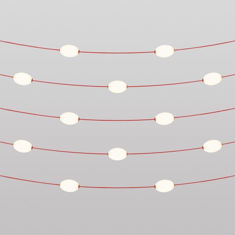 Creative Cables – 12-flammige Lichterkette für den Außenbereich, IP67, Roter Seestern – Marina12 (1/4)