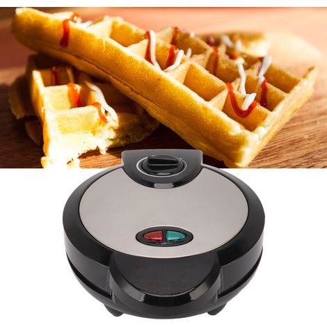 Gofrera profesional de doble cara con función reversible, 1200 W, revestimiento antiadherente y control de temperatura. (1/5)