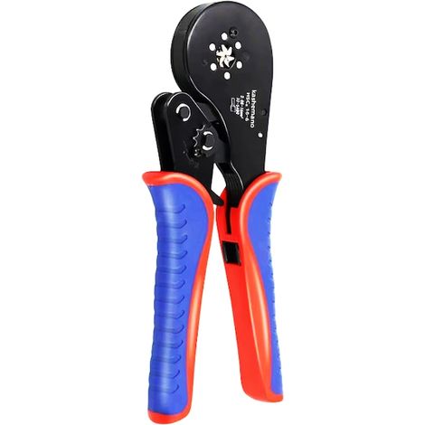 Pinza crimpatrice esagonale 16-6A, kashemano, 0,08-16mm², multicolore (1/5)