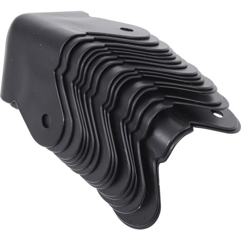Lot de 16 protections d'angle métalliques, protections d'angle (1/5)