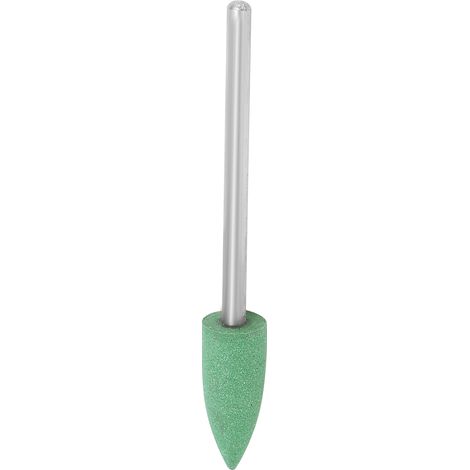 Fraises de polissage dentaire en caoutchouc silicone grain 240, accessoires pour forets et polisseuses dentaires, vertes
