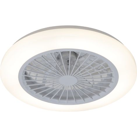 Ventilateur de Plafond LED Ø46cm 39W CCT avec Télécommande Blanc - 120 deg - Switch 3000-4000-6500K