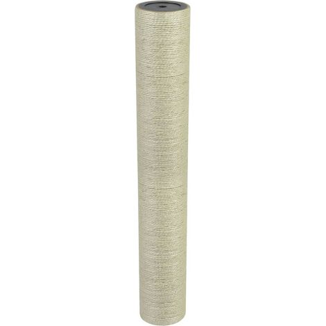 vidaXL Cat Scratching Post 8x55 cm 8 mm Beige