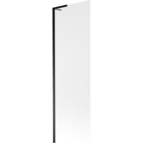 Mexen Next L paroi de baignoire 1 volet 60 x 150 cm, givré, noir - 895-060-000-03-30-70 (1/5)
