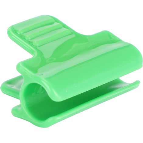 24 Stück Kunststoff-Gewächshausfolienclips, Gartenklemmen, Gewächshauszubehör, Kunststoff-Gewächshausclips für 11-mm-Rohre, Gewächshausclips für Schuppen, Gewächshausgarten, Gemüse und Obst