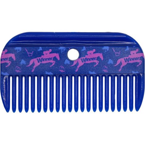 Pettine in plastica modello Pattern Winner per cavalli