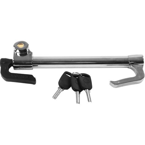 Volant de voiture antivol réglable, verrouillage rapide robuste, universel pour véhicule (1/5)