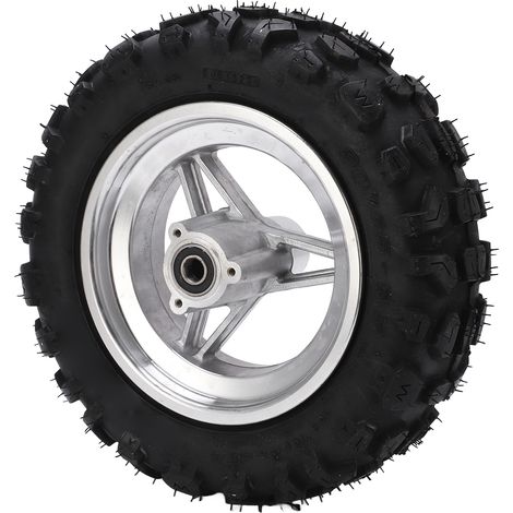 Pneu sous vide pour trottinette électrique 90-65-6,5, pneu tout-terrain, profil antidérapant, gomme épaisse, moyeu de roue en acier inoxydable (1/5)