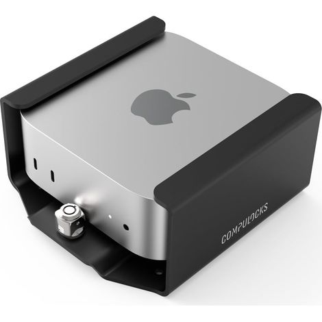 Maclocks Supporto di Sicurezza VESA per Mac Mini M4 2024 con Testa di Bloccaggio - Staffa Compatibile per Montaggio a Parete o Scrivania - Protezione Antifurto per Ambienti Professionali (1/5)