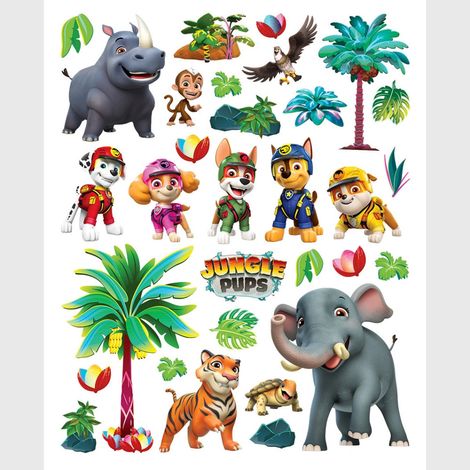 Sticker - Pat' Patrouille : La jungle - 14x20 cm