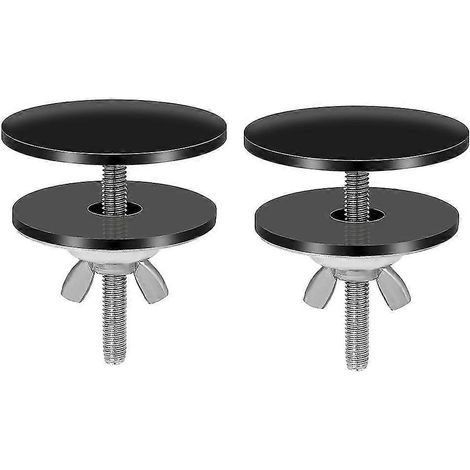 2 pièces de 2 pouces de cache-trou d'évier de cuisine, cache-trou de robinet en acier inoxydable (1/5)