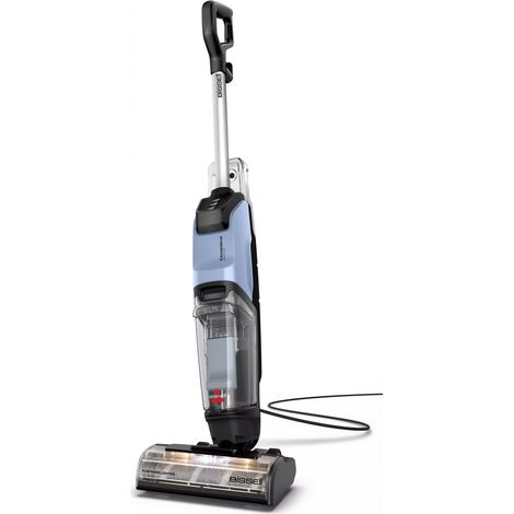Bissell CrossWave EdgeFind Select Aspiradora vertical Corriente alterna Seca y húmeda Sin bolsa 340 W Negro, Azul (1/4)
