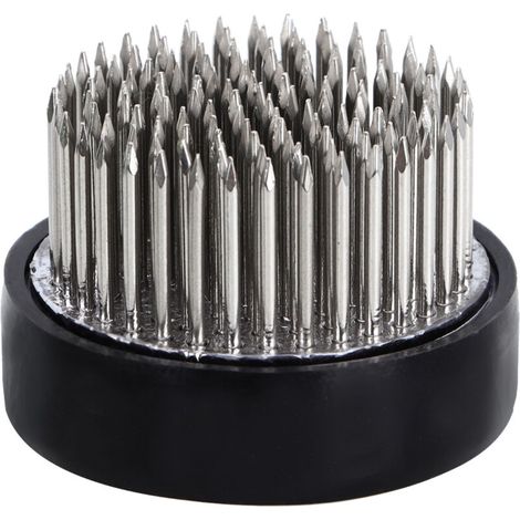 Agujas redondas de acero inoxidable para ikebana con protectores de punta, herramienta de jardinería para arreglos florales, 35 mm --Crezuo