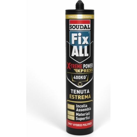 Adesivo sigillante 280 ml bianco fix all x-treme express