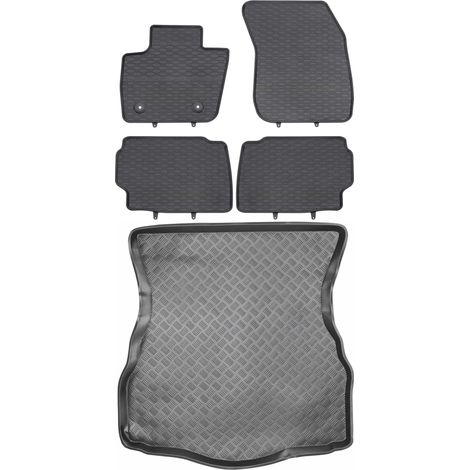 Set di tappetini in gomma per auto e tappetino per bagagliaio per Ford Mondeo V Hatchback dal 2014 al 2022 (1/5)