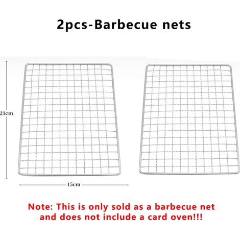 Réchauds de barbecue pliables portables multifonctions pour le camping, grille de cuisson, filet de rangement pour bois de chauffage, barbecue en acier inoxydable, réchauds de cuisson portables (1/5)