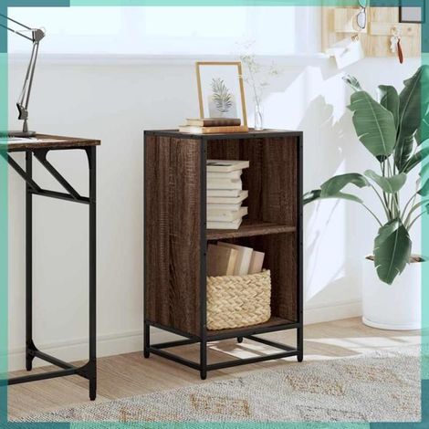 849098 Bibliothèque chêne marron 40x35x76 cm bois d'ingénierie (1/5)