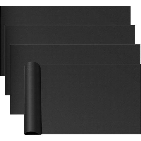 Permanente Kochfolie – 4 Stück, 40 × 60 cm, Backpapier – wiederverwendbar/antihaftbeschichtet/zuschneidbar (1/5)