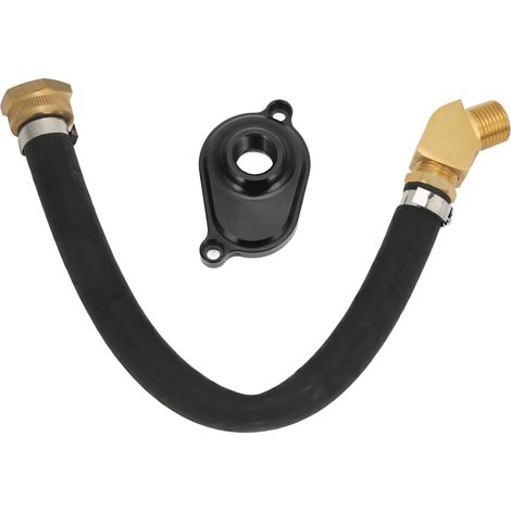 Ölkühler-Spülset mit eloxiertem Aluminiumadapter für Ford Powerstroke 6.0L 2003-2010 (1/5)
