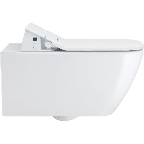 Duravit Happy D.2 Wand-WC Duravit Rimless für SensoWash®, (1/4)