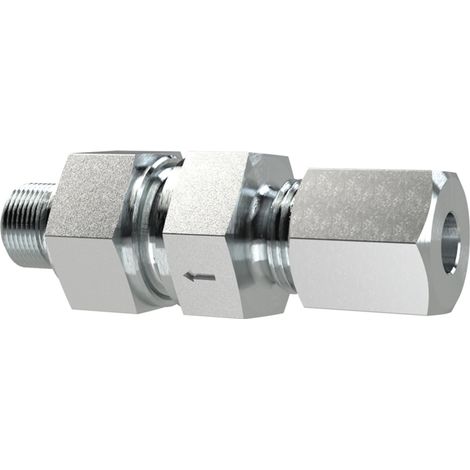 Riegler Rückschlagvent., G3/8a., Rohr-AØ 10mm, PN max. 400, Stahl verz., RSV1038SST (1/3)