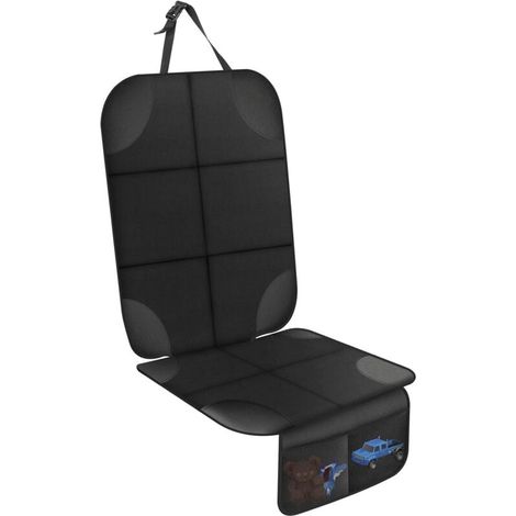 Protection Siege Voiture - 1 Unité - Cuir Et Tissu - Antidérapant Et Imperméable - Pour Enfant Et Animal - SUV Berline (1/5)