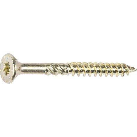 Schmidd Schrauben Holzbauschrauben 5.0 x 50 mm TX 25 Senkkopf - 150 Stück Spanplattenschrauben & Holzbauschrauben