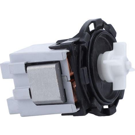Pompe de vidange pour lave-linge, bobine cuivre, accessoire machine à laver, 30W 0,2A AC 220-240V, remplacement universel (1/5)