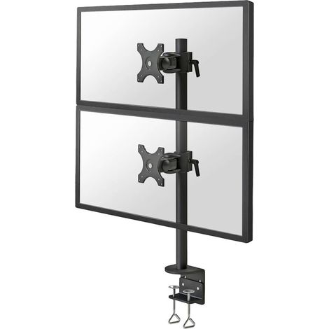 Neomounts Supporto da tavolo per monitor FPMA-D700DV 2 Display: (s) 25,4 cm (10) - 68,6 cm (27) Nero Regolabile in al (1/5)
