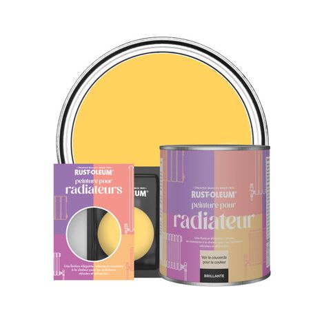 Peinture pour Radiateur, Finition Brillante - Gelée de Citron (1/3)